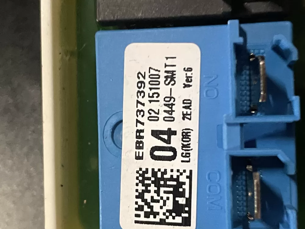 LG EBR73739204 Dishwasher Control Board AZ26662 | WMV331
