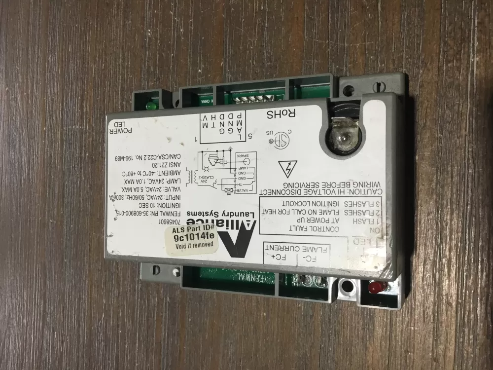 Speed Queen 70458601P 70458601 Dryer Ignition Control Board AZ52098 | NR1871