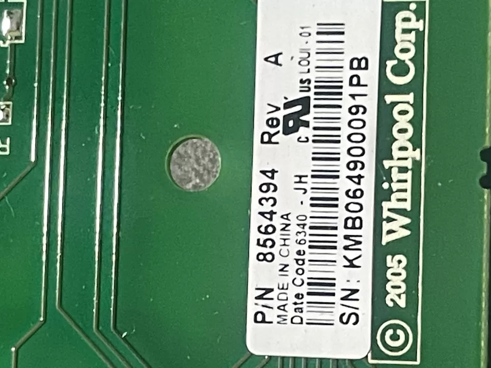 Kenmore Whirlpool Maytag 8564394 Dryer Control Board AZ14638 | 919