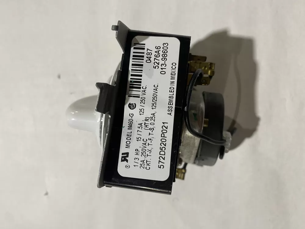GE 572D520P021 WE4M271 Dryer Timer