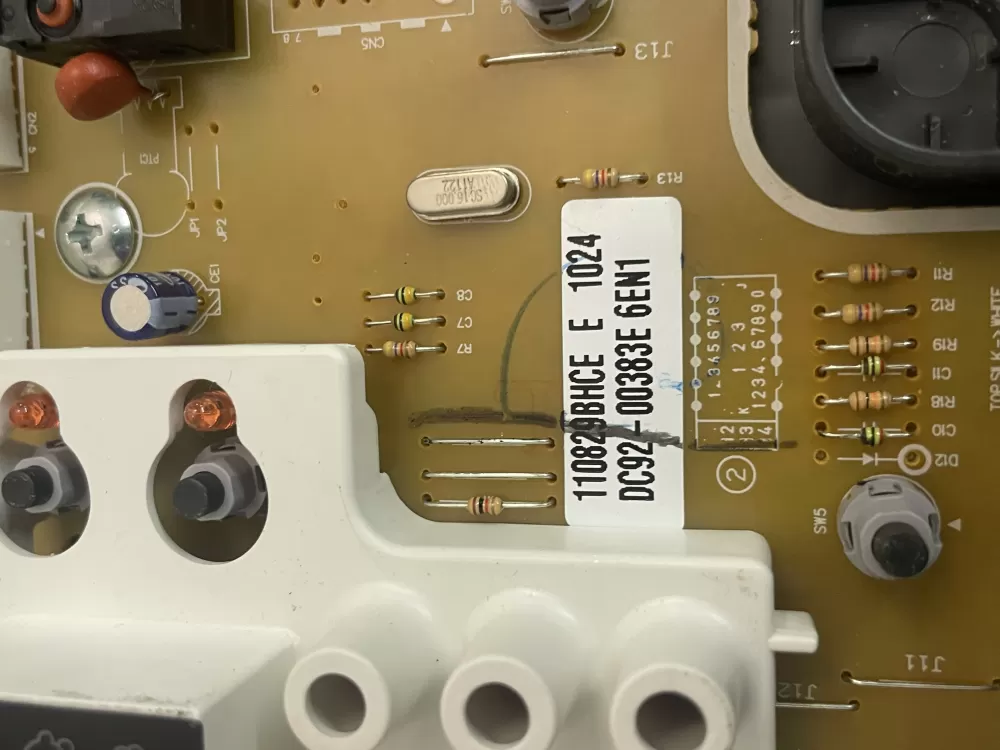 Samsung DC92-00383A Washer Control Board AZ81011 | Wmv620