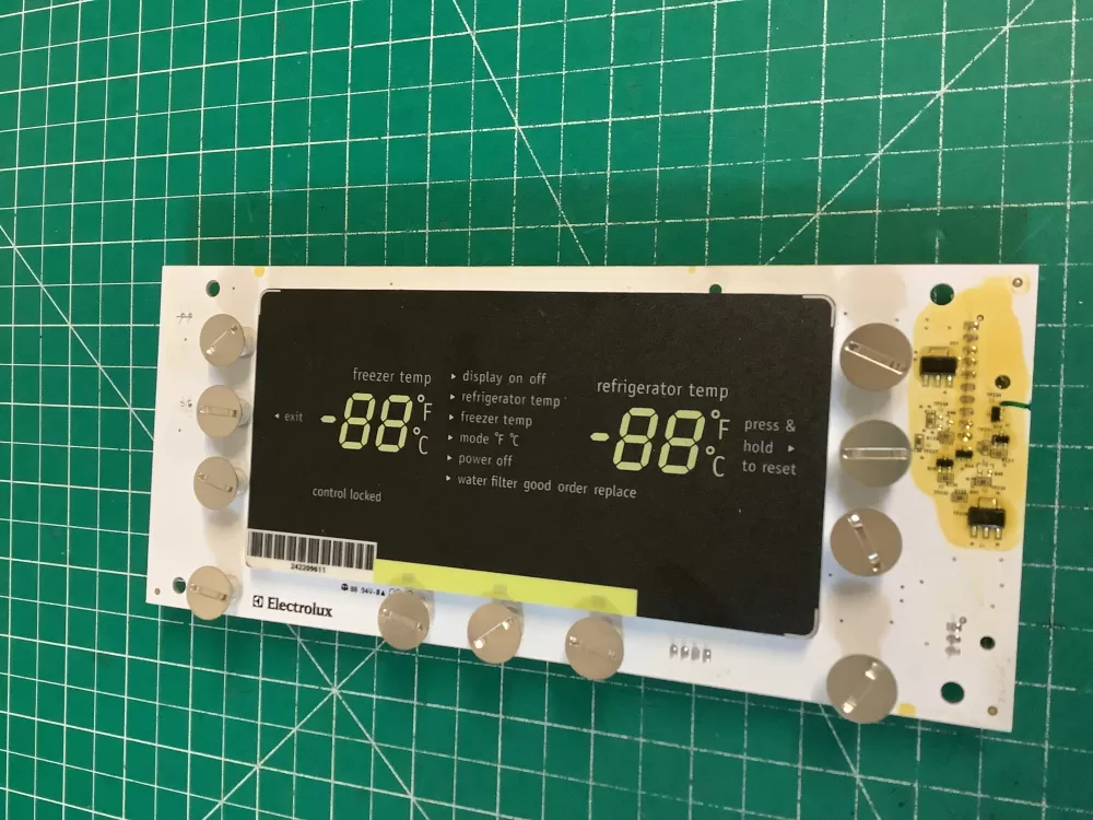 Frigidaire AP6285796 242209730 PS12364209 Refrigerator Display Control Board P#