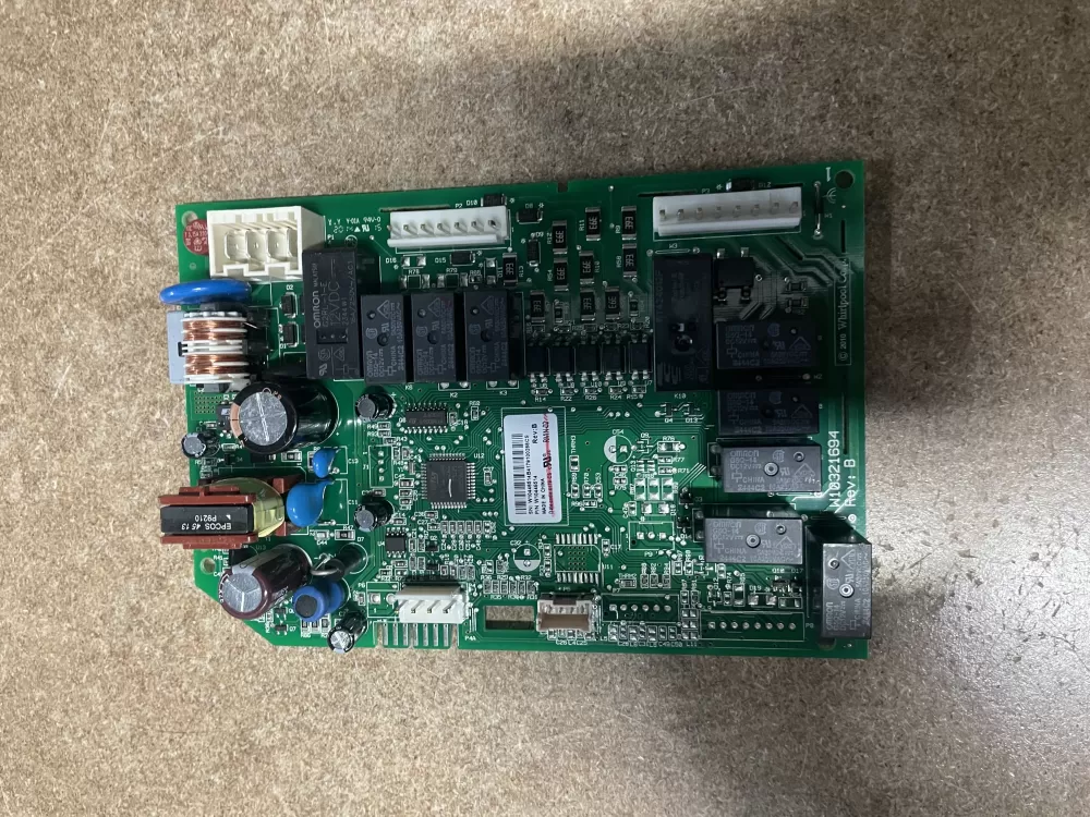 Whirlpool  Maytag  KitchenAid  Kenmore AP6284979 W10268630 W10268634 W10446514 W11034839 WPW10446514 W11088499 PS12346909 Refrigerator Control Board