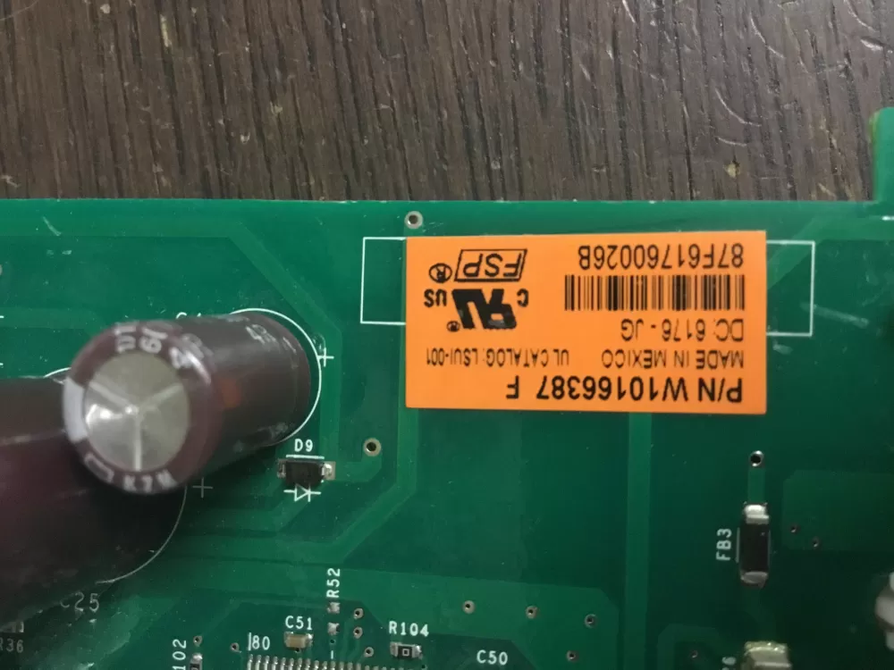 Maytag W10166387 W10166316 Dryer Control Board Display Used AZ29952 | NR943