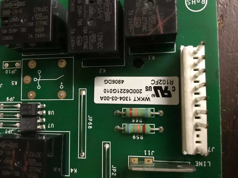 GE 200D6221G010 WR55X10552 Refrigerator Control Board AZ16175 | NR222