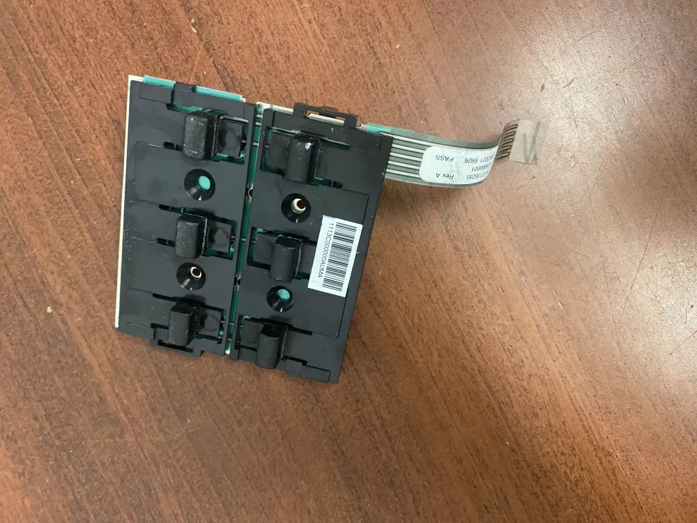 Whirlpool Backer Switch Membrane For Commercial Washer Dryer AZ44724 | BK1764