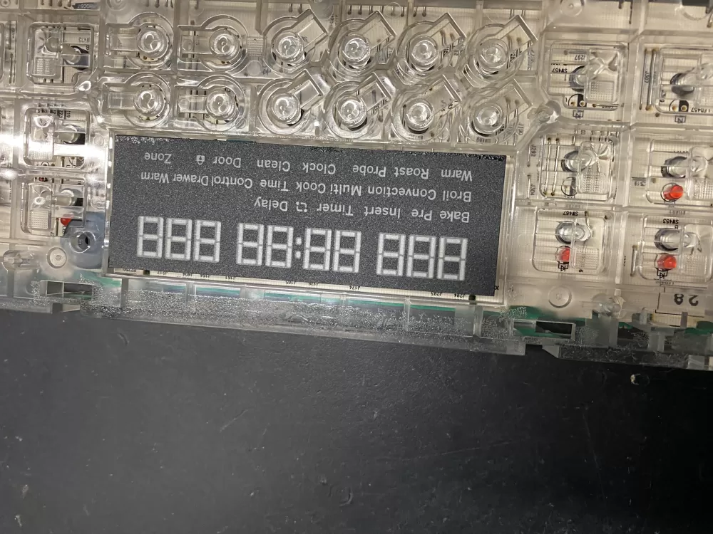 GE RANGE CONTROL BOARD PART # 164D8496G067 AZ19058 | BKV53