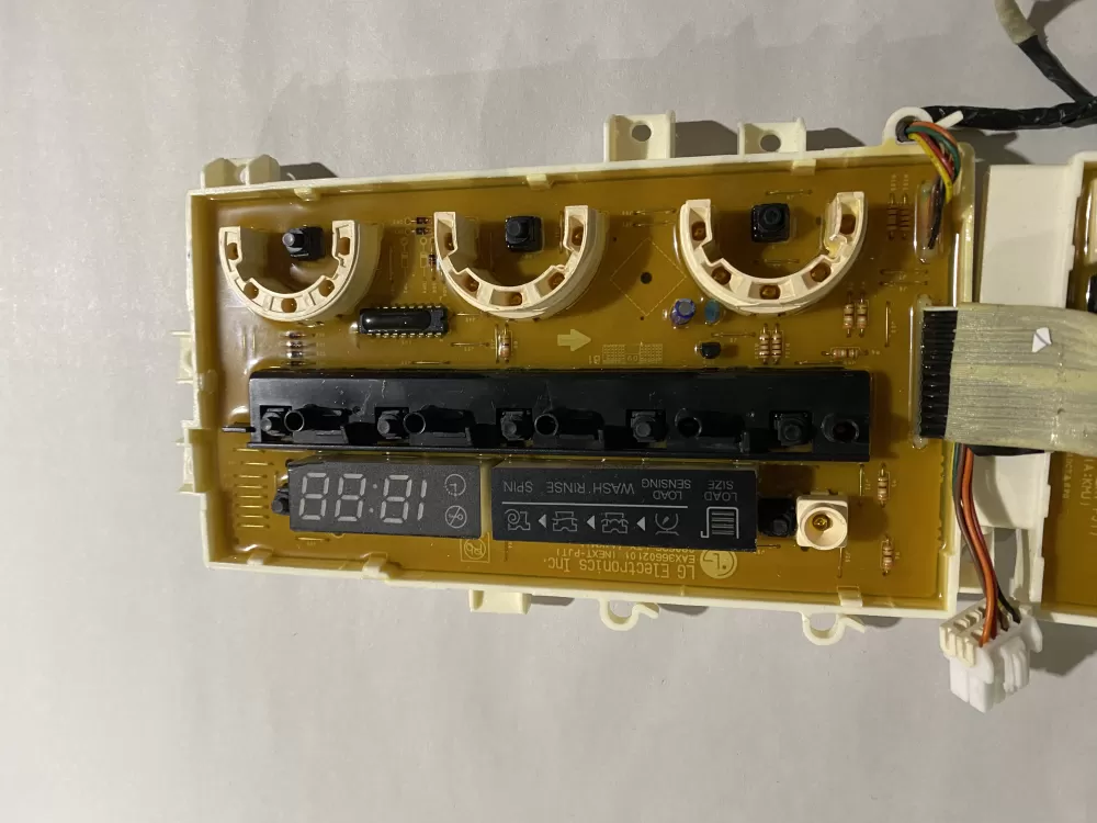 LG EBR36870713 Washer Control Board User Interface AZ190821 | BKV874