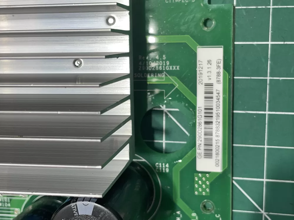 GE 290D2861G101 Washer Control Board AZ153250 | KM1338