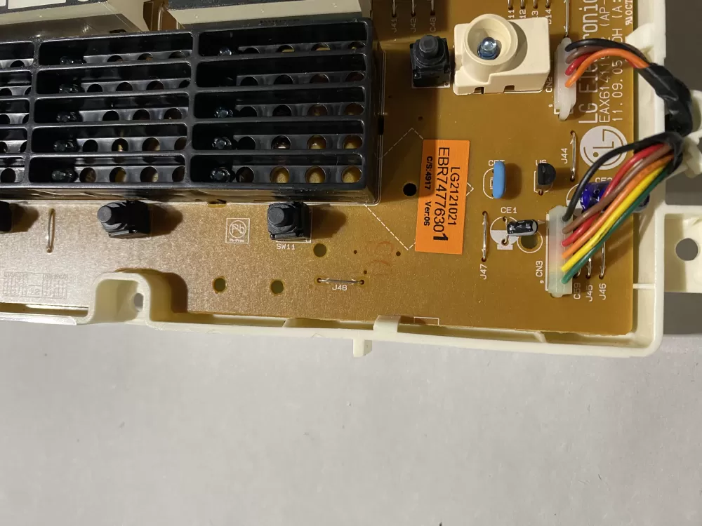 LG Kenmore EBR74776301 Washer Control Board Panel AZ190643 | BKV873