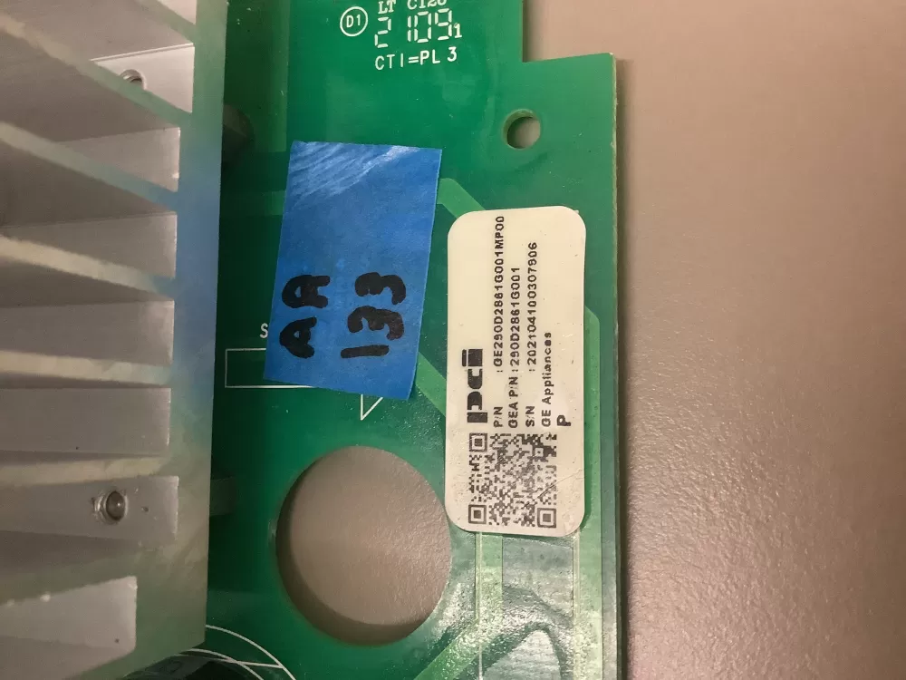 GE 290D2861G001 WH22X29049 Washer Control Board AZ201936 | AR133