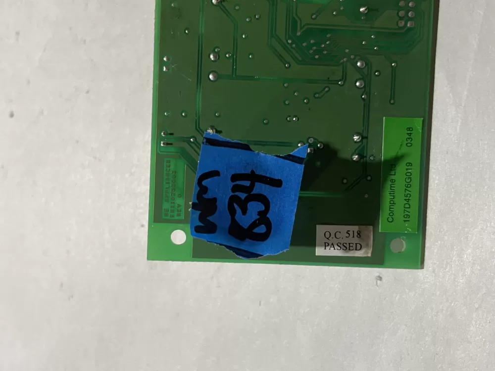 GE 197D4576G019 Refrigerator Control Board AZ189280 | Wm834