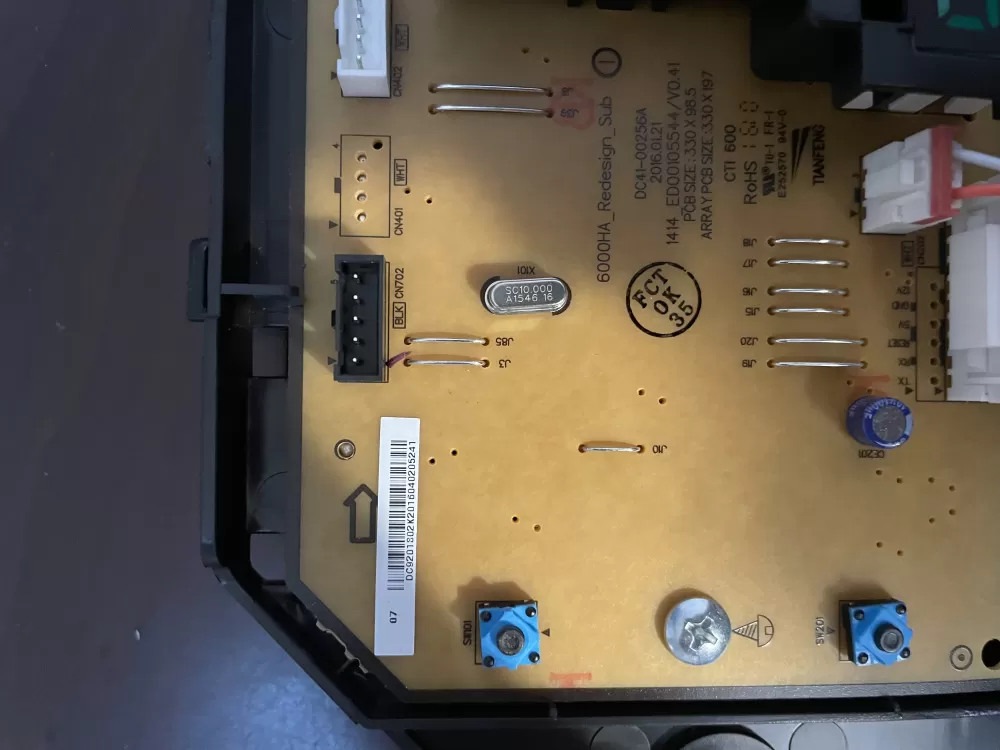 Samsung DC92 01802K DC9201802K Washer Control Board AZ49859 | KMV421