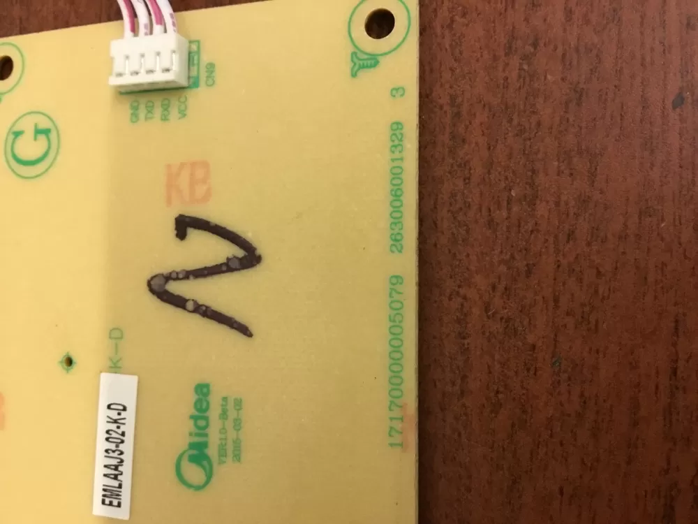 GE 17170000005079 Microwave Control Board AZ34872 | NR502