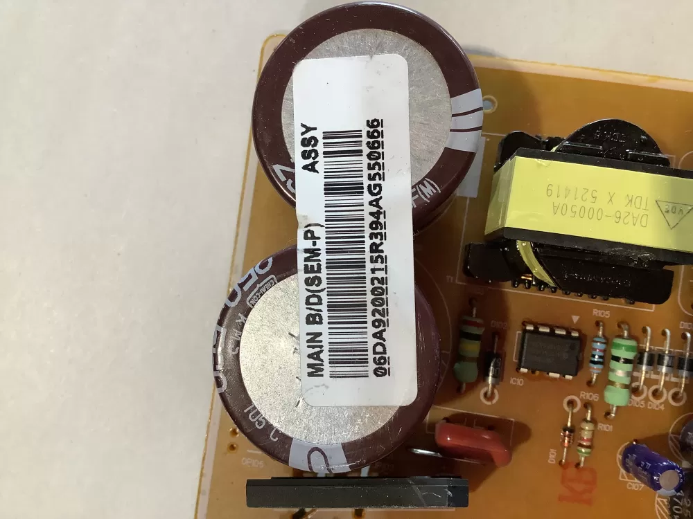 Samsung DA92 00215R Refrigerator Control Board Inverter AZ123826 | BG59