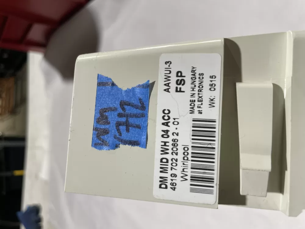 Whirlpool 4619 702 2066 2 - 01 Washer Control Board AZ123325 | Wmv712