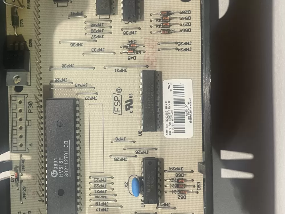 Whirlpool 8303883 Oven Control Board AZ203589 | KMV593
