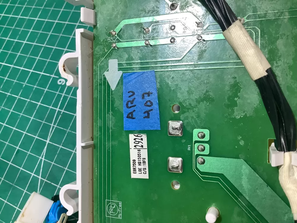 Kenmore EBR75092926 Washer Control Board UI Display AZ179880 | ARV407