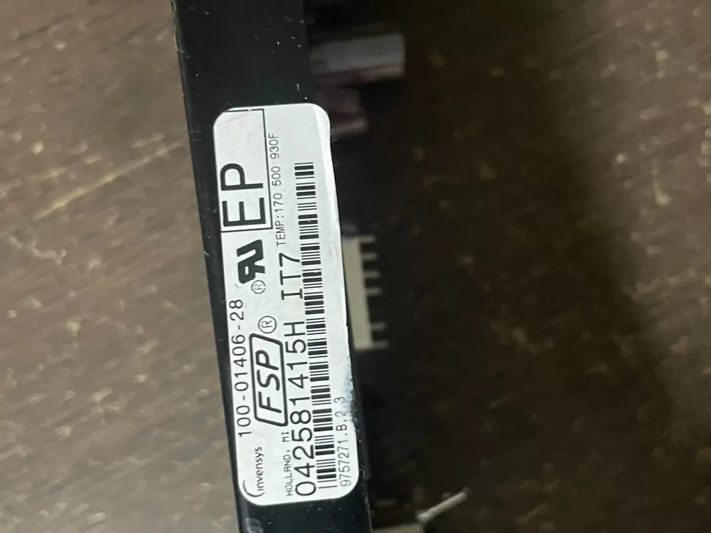 Whirlpool 100 01406 28 9757271 Range Control Board AZ39220 | Wm475