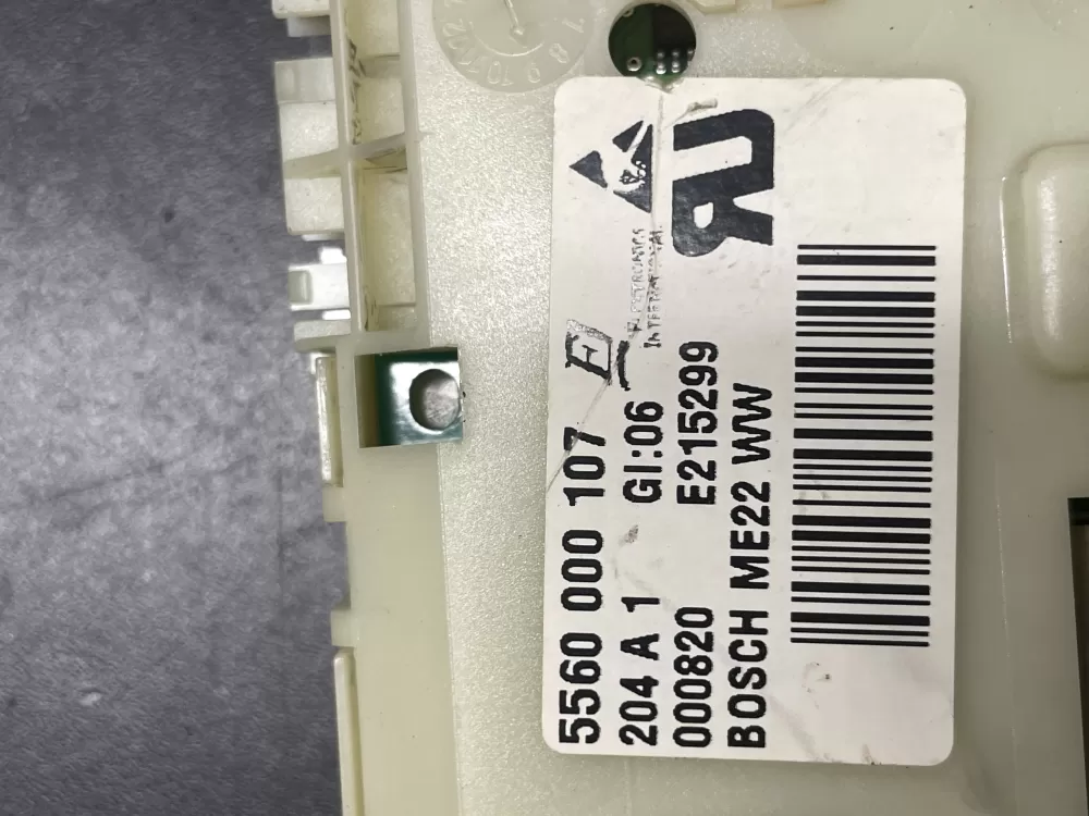 Bosch 5560 000 107 5560000107 Control Board AZ36230 | Wm372