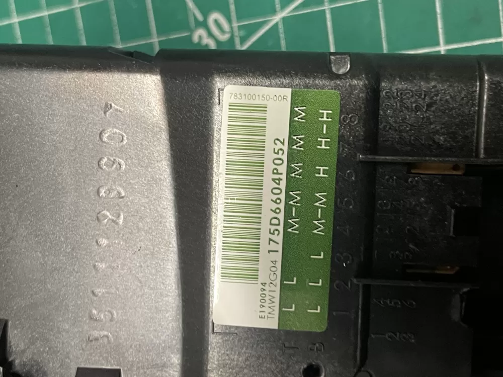 GE WH12X10535 175D6604P052 Washer Timer AZ203231 | Wm2264