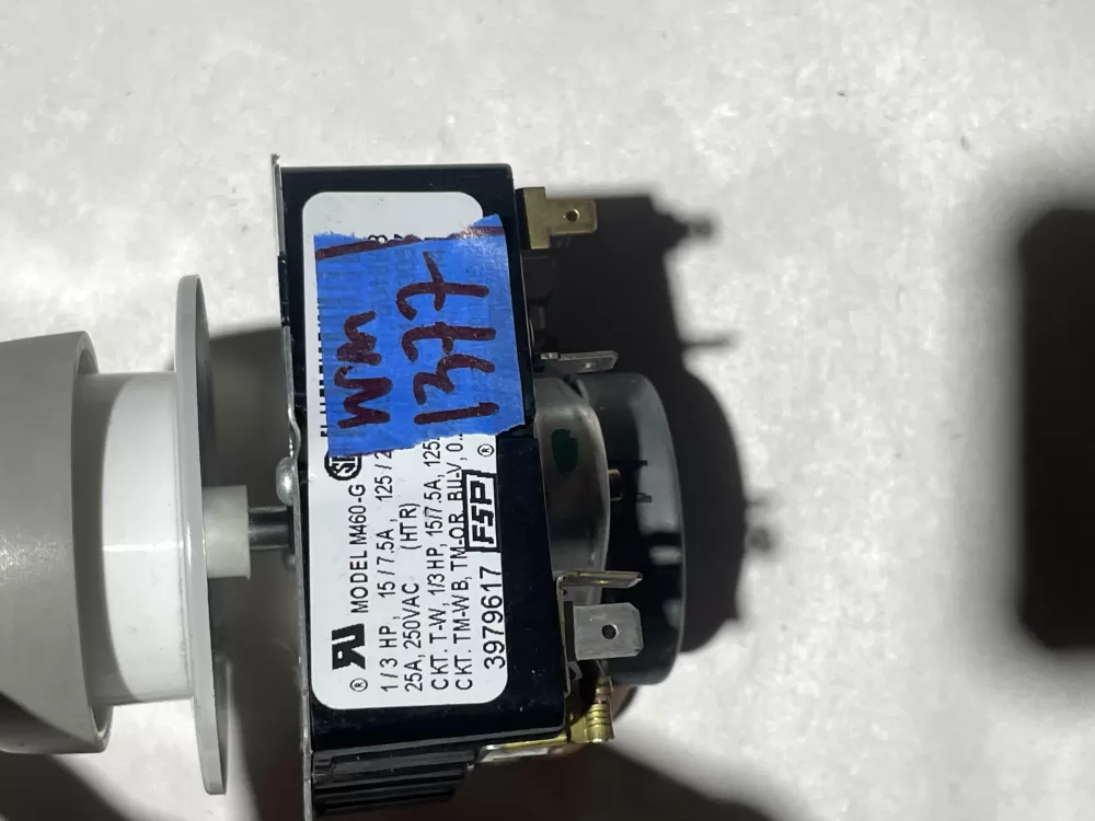 Whirlpool Kenmore Maytag WP3979617 3979617 Dryer Timer AZ107208 | Wm1377