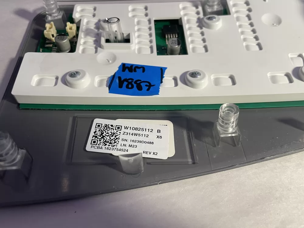 Whirlpool W10825112 W10911024 Washer Control Board Panel AZ196905 | Wmv887