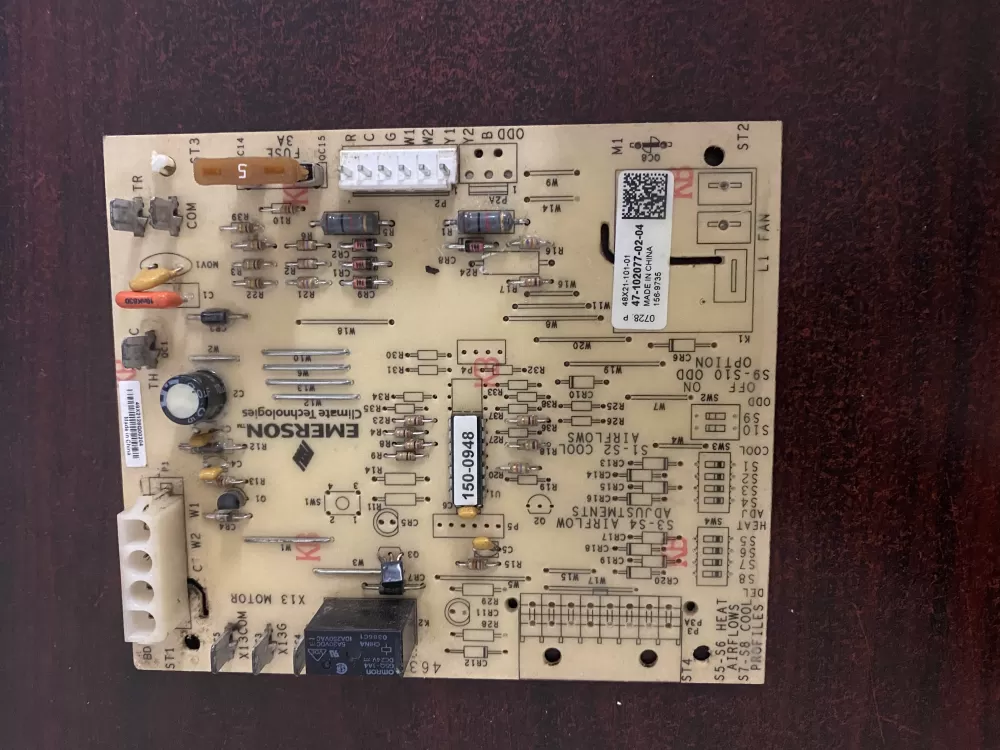 Rheem 47-102077-02-04 Air Handler Control Board