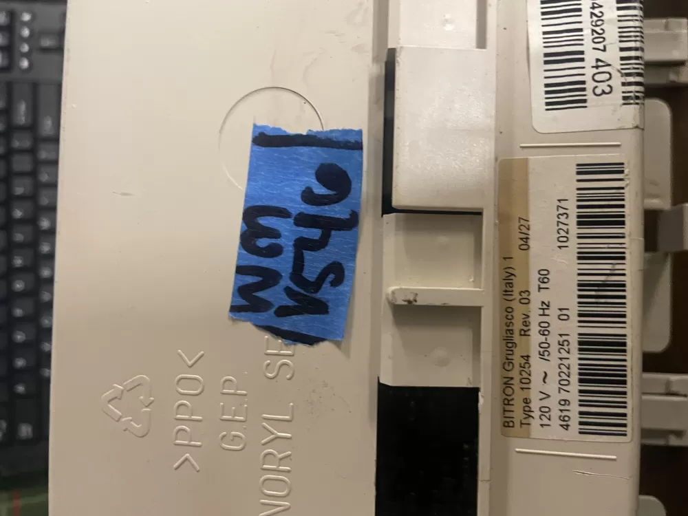 Whirlpool Washer Control Board Electronic CCU 46197022125101 AZ60683 | 