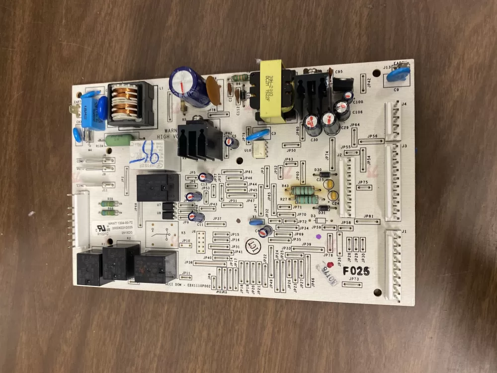 GE EBX1110P002 200D6221G025 WR55X11072 Refrigerator Control Board