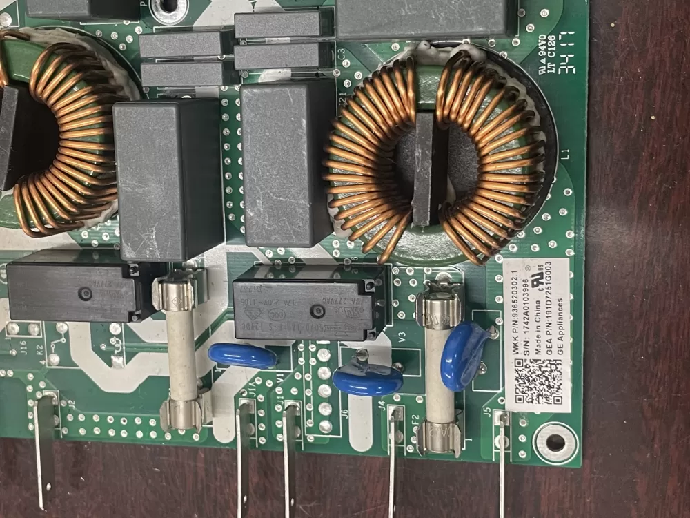 GE WB27X27315 191D7251G003 Cooktop Filter Control Board AZ30122 | KM314