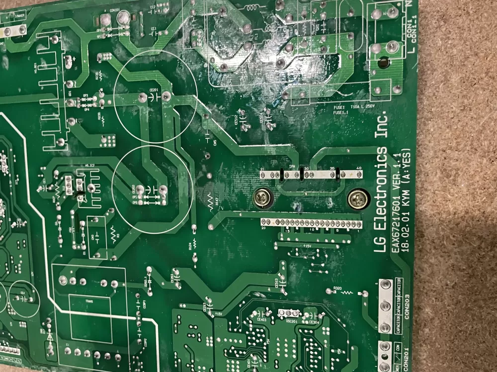 LG EBR78940623 EBR78940624 Refrigerator Control Board AZ26845 | KM260