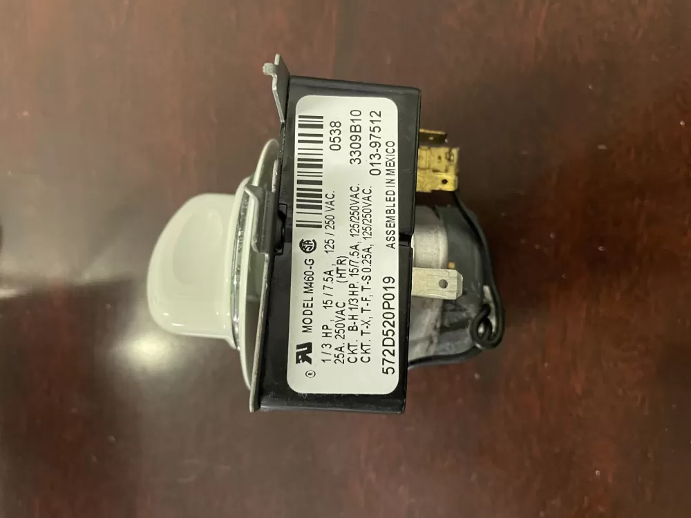 GE 572D520P019 WE4M189 Dryer Timer