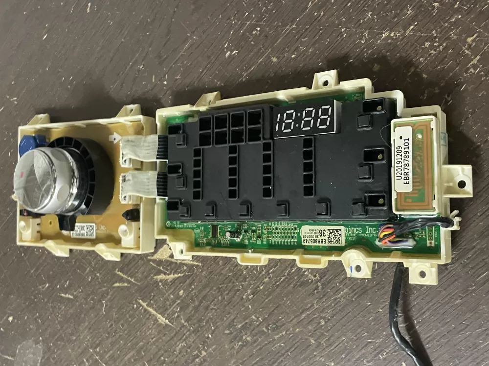 LG EBR80574938  AP6982795  EBR78789101 Washer User Interface Control Board