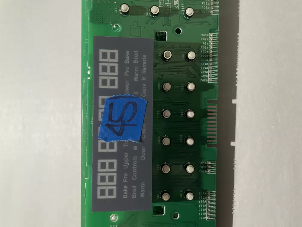 GE 191D8545G032 WB27X33137 Range Oven Control Board Genuine AZ196813 | KM45