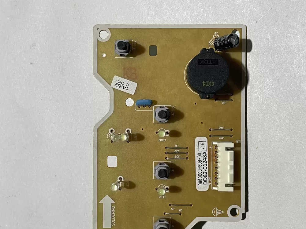 Samsung DD82 01248A Dishwasher Control Board AZ139097 | KM275