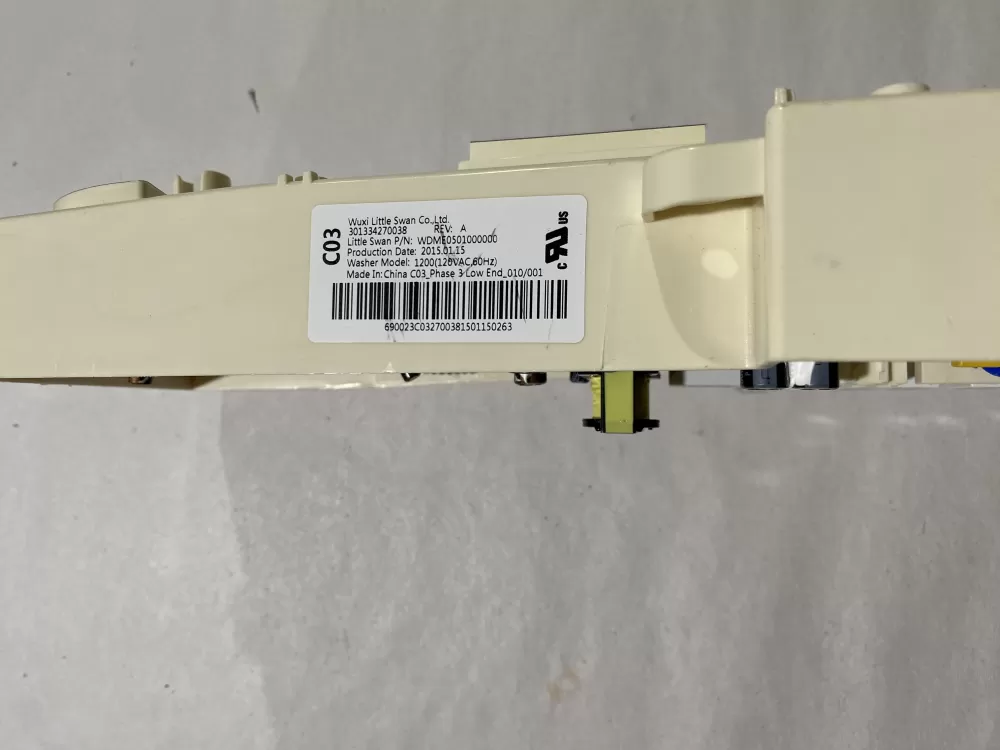 GE WDME0501000000 301334270038 Washer Control Board AZ155807 | BKV795