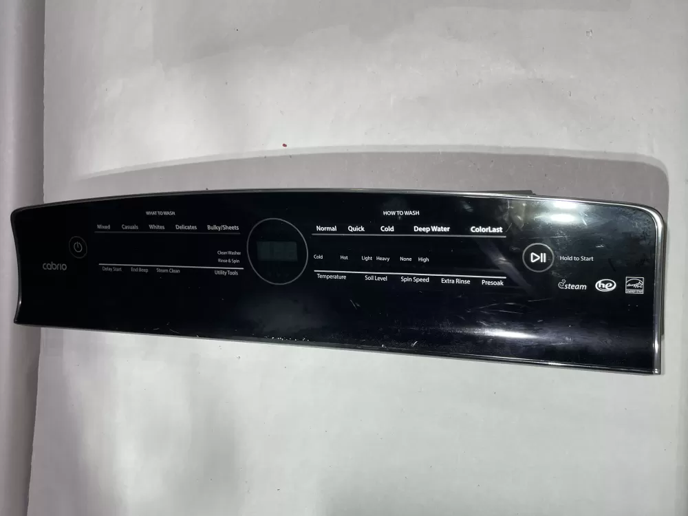Whirlpool W10596697 W10870766 W11189143 W11089547 PS12074542 Washer Control Panel