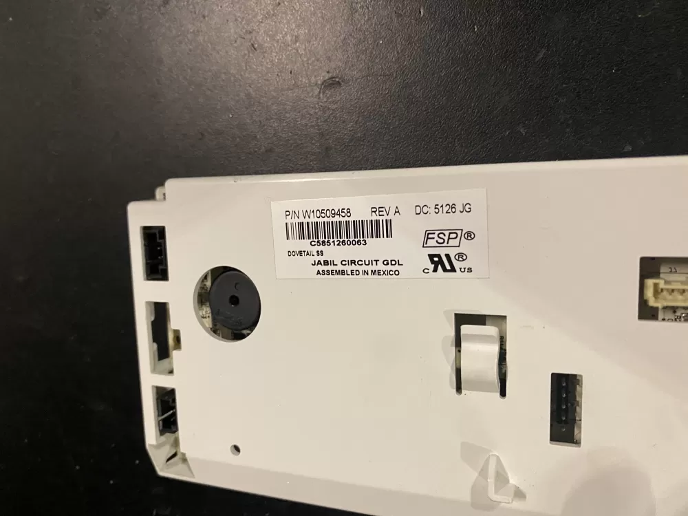 KitchenAid W10509458 WPW10509458 Refrigerator Control Board AZ26299 | BK135