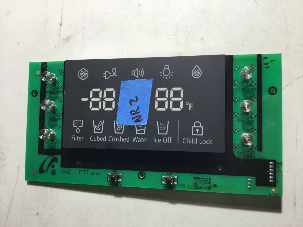 Samsung DA41-00540J Refrigerator Control Board Display AZ38105 | NR2