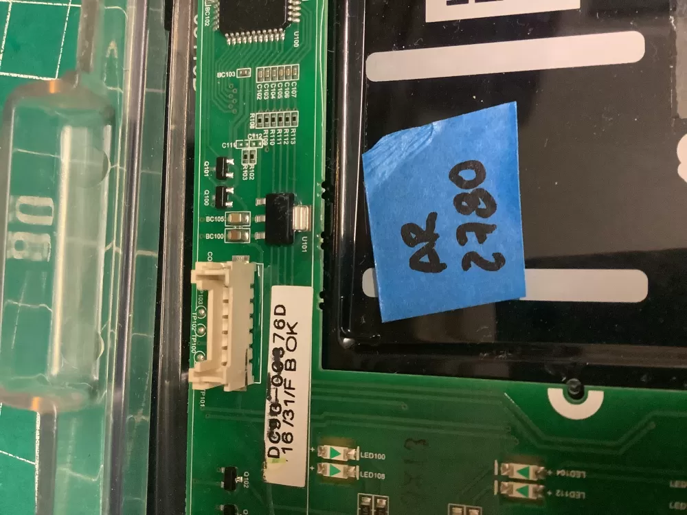 Samsung DC92-01607J DC94-06643A Dryer UI Control Board AZ199615 | AR2780