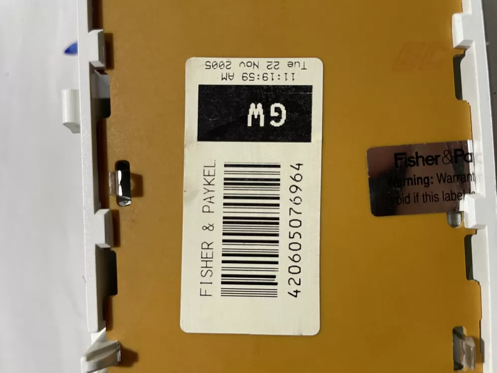 Fisher & Paykel Washer 420090P Main Control Board AZ141719 | Wmv553