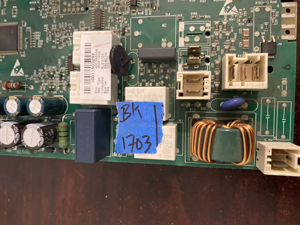 Electrolux A00159830/A Zanussi Washer Control Board AZ34510 | BK1703