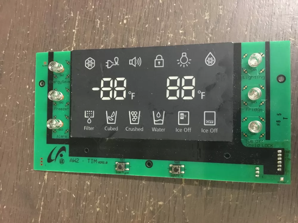 Samsung Da63 04331 Refrigerator Control Board Dispenser AZ18424 | NR64