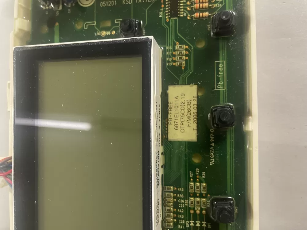 LG 6870EC9234A 6870EC9242A 6871EL1011A Dryer Control Board AZ119877 | KMV693