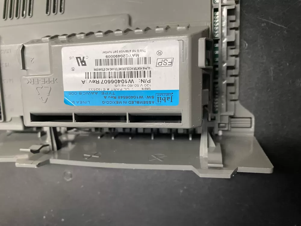 Whirlpool W10406607 Washer Control Board AZ10000 | BKV230
