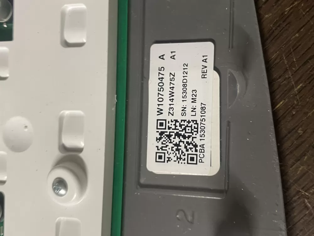 Whirlpool AP6024018 W10433082 W10750475 Washer Control Panel AZ41934 | Wmv415