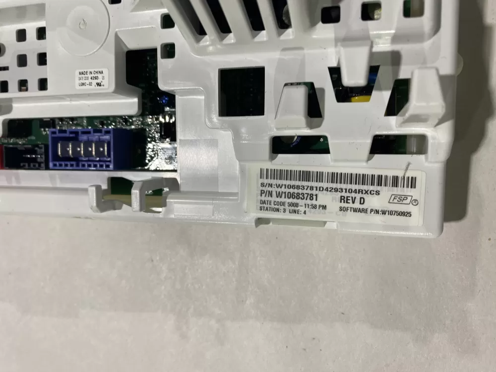 KitchenAid Roper Estate AP5951795 Washer Control Board AZ149521 | BK2492