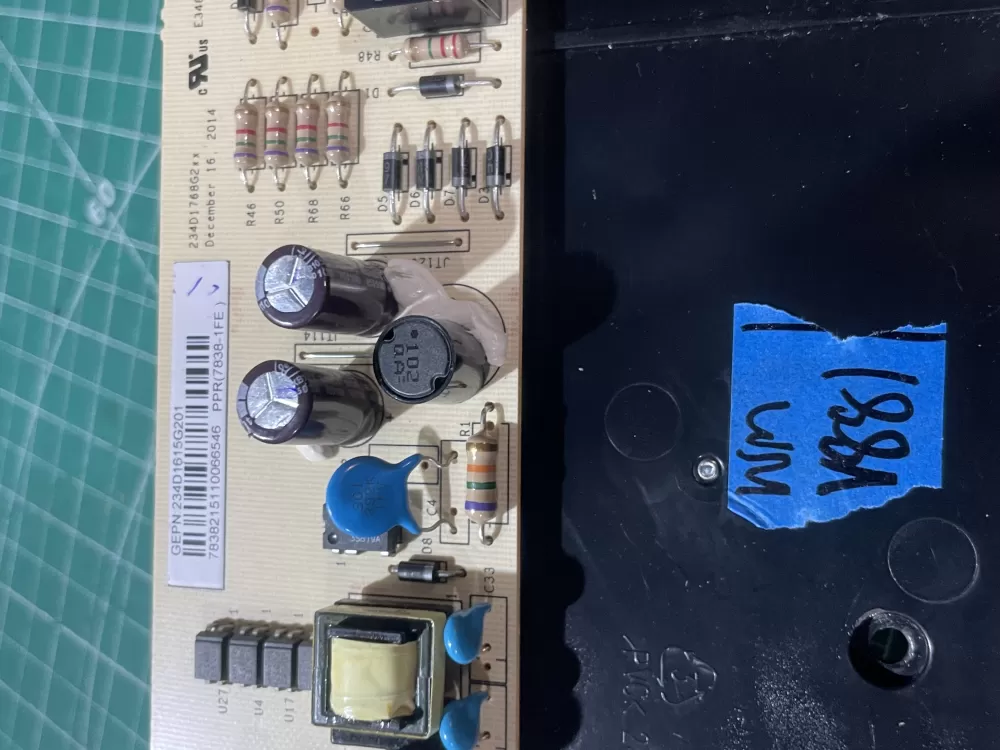 GE 234D1615G201 23D1768G201 234D1615G203 Dryer Control Board AZ192833 | Wmv881