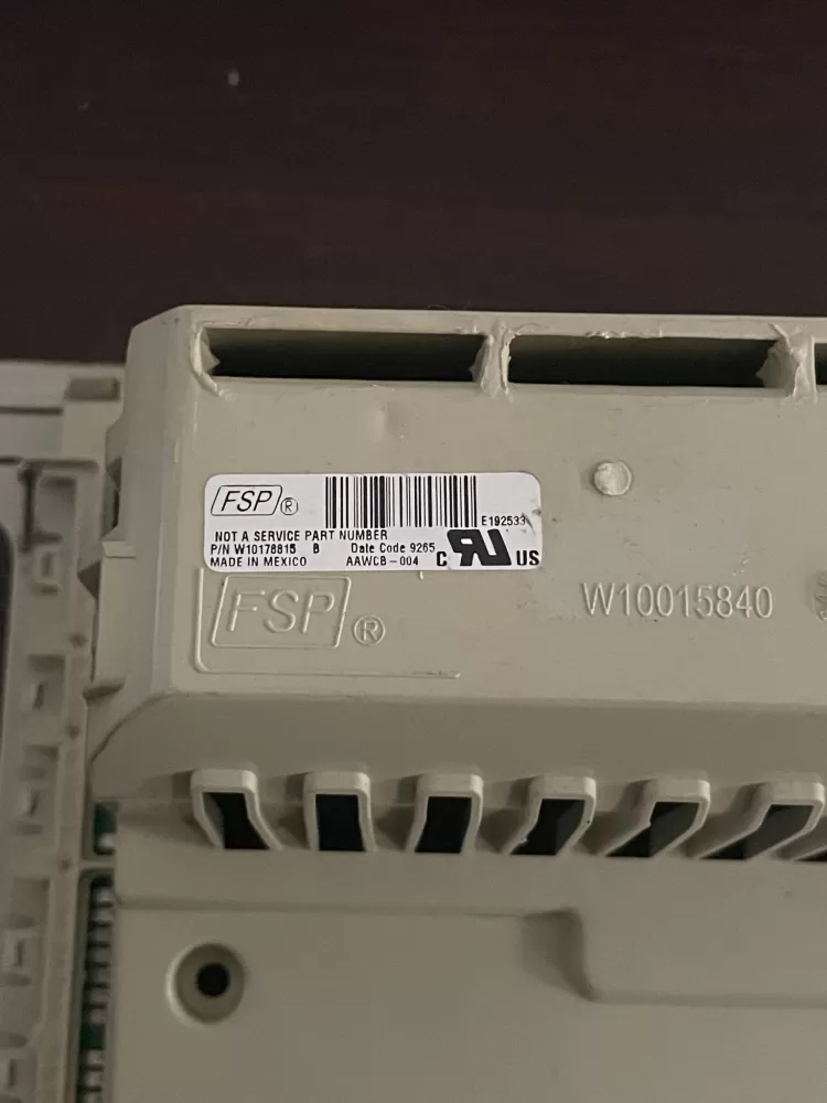 Maytag W10178815B 01 W10178815 Washer Control Board AZ82742 | KMV528